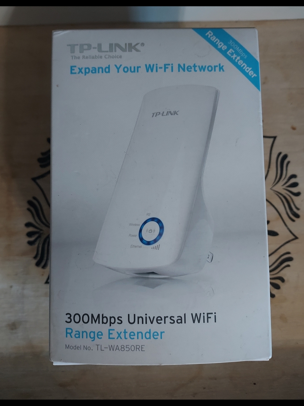 TP-Link White WiFi Range Extender 300Mbps